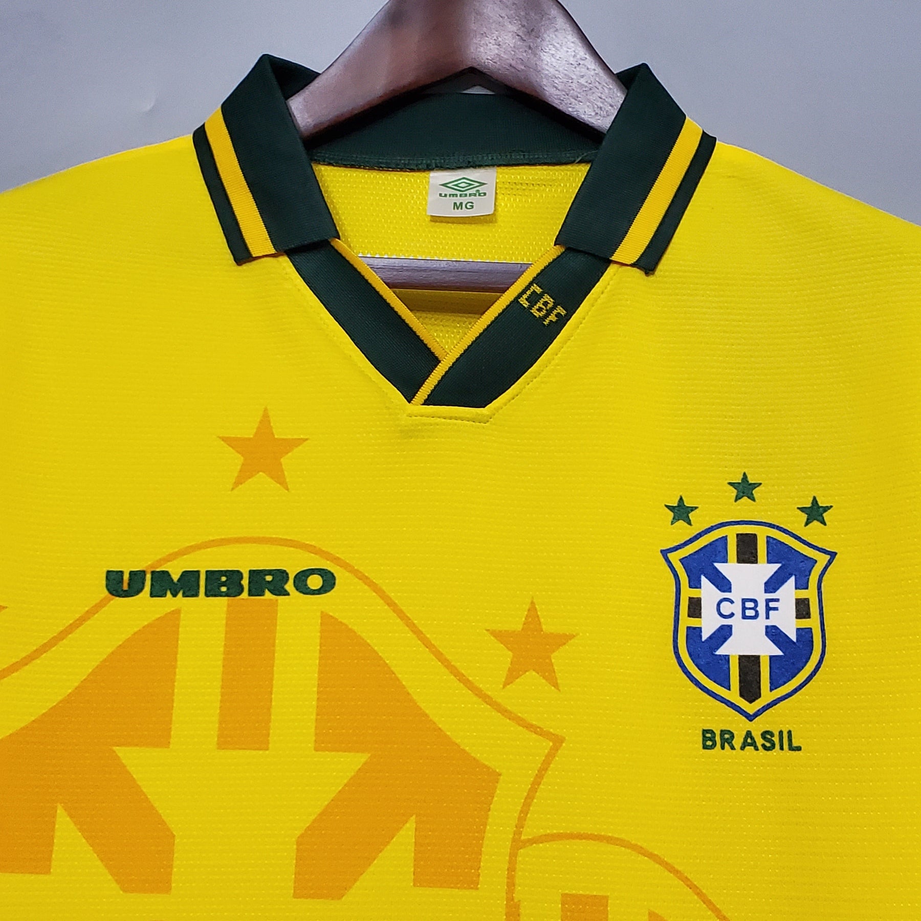 Brazil Home Jersey 1994 Retro