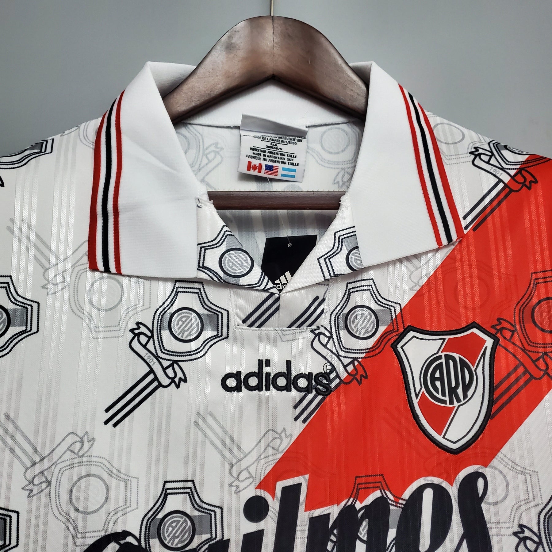 River Plate Home 1996 Retro