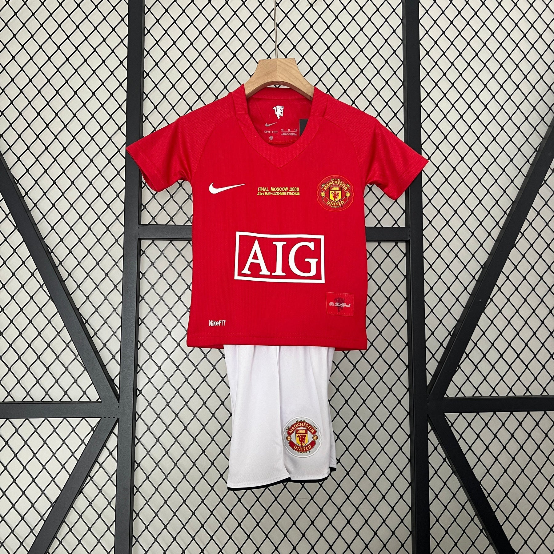 Kids Kit Manchester United 07/08 retro