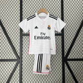 Kids Kit Real Madrid home 14/15 retro