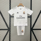 Kids Kit Real Madrid home 15/16 retro