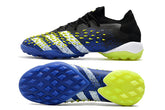 Chuteira Society Predator Freak .1 Black/Blue/Yellow - Low