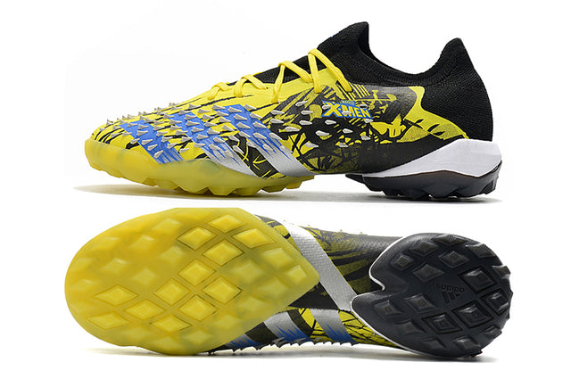 Chuteira Society Predator Freak .1 Xmen/Black/Yellow/Blue - Low