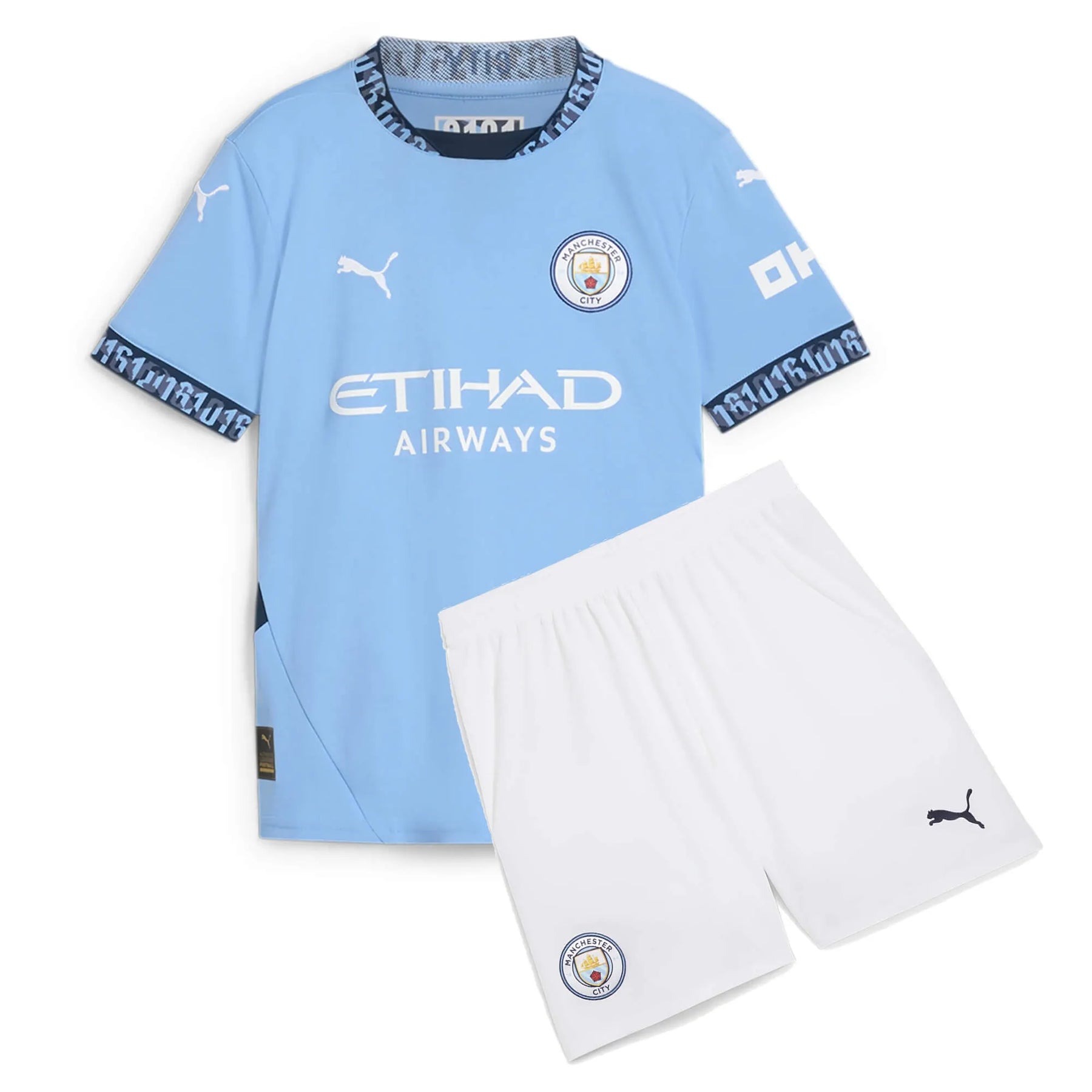 Kids Kit Manchester City Home 24/25