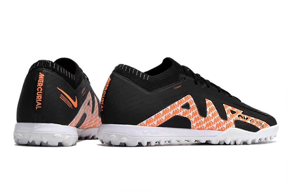 Air Zoom TF Black/Orange Low Soccer Cleats