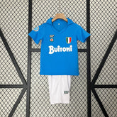 Kids Kit Napoli home 87/88 retro