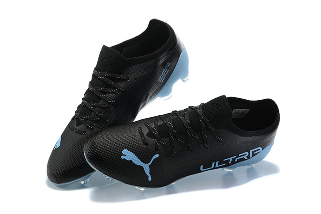 Ultra FG Black/Blue Field Football Boots